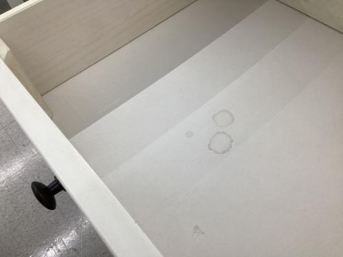 ニトリ ハイチェスト ホワイト カーシー