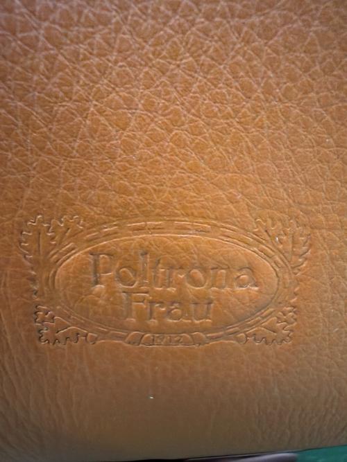 Poltrona Frau (ポルトローナフラウ) 1人掛けソファー オレンジ アーチポルドキング