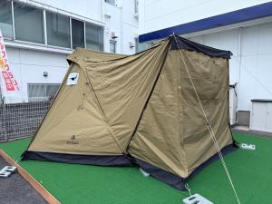 DUCKNOT (ダックノット) シェルター コヨーテ 179 ハンティングヘキサT/C SW 384x333x210cm 2~3人用 TC素材