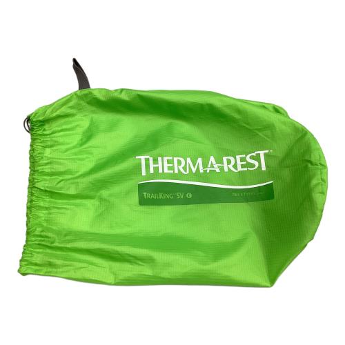 THERMAREST (サーマレスト) エアーマット 30743 黄緑 196x63cm トレイルキングSVラージ マットレステントマット