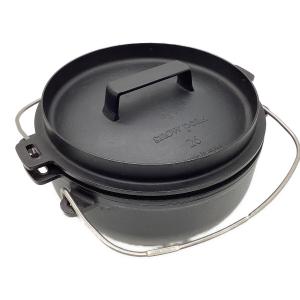 Snow peak (スノーピーク) ダッチオーブン CS-520 IH対応 150 和鉄ダッチオーブン 26