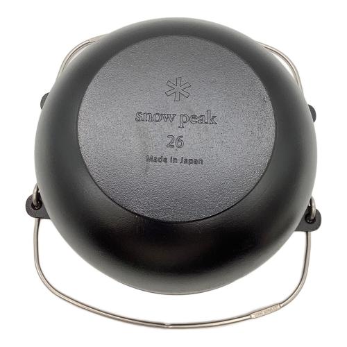 Snow peak (スノーピーク) ダッチオーブン CS-520 IH対応 150 和鉄ダッチオーブン 26