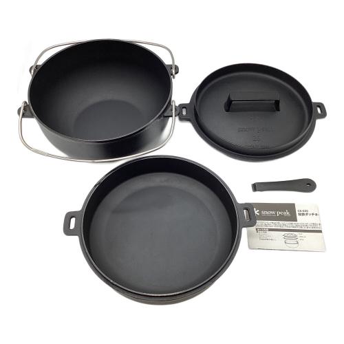 Snow peak (スノーピーク) ダッチオーブン CS-520 IH対応 150 和鉄ダッチオーブン 26