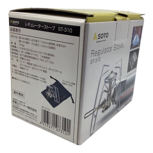 SOTO (ソト) シングルガスバーナー ＃60 PSLPGマーク有 ST-310 使用燃料【CB缶】 レギュレーターストーブ