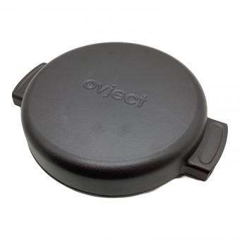 ovject ダッチオーブン 105 O-THP-23 鋳物ホウロウ両手鍋 23㎝/BK
