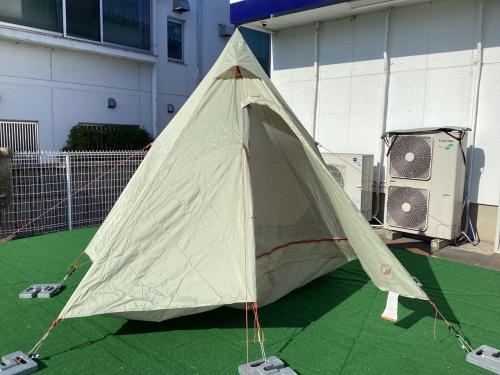 BIG AGNES (ビッグアグネス) ピラミッド型タープ TGC3T23/TGC3M23 ゴールドキャンプタープ 3+メッシュインナーセット