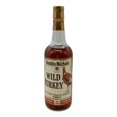 ワイルドターキー (WILD TURKEY) ウィスキー 238157 700ml 101プルーフ 金キャップ 未開封