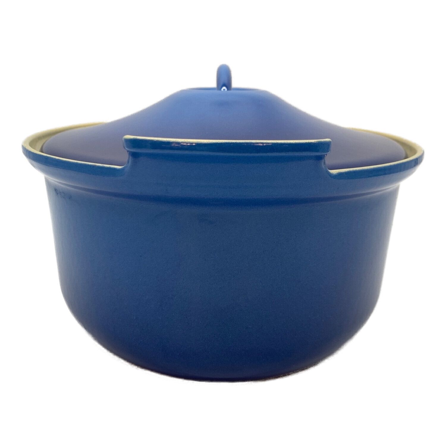 LE CREUSET (ルクルーゼ) 両手鍋 SIZE 28cm ブルー オーバルココット