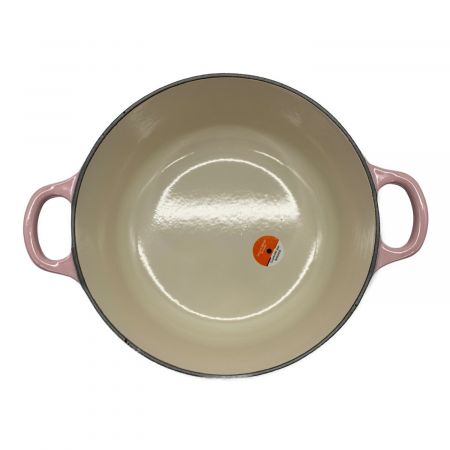 LE CREUSET (ルクルーゼ) 両手鍋 20cm ピンク 25周年 限定品
