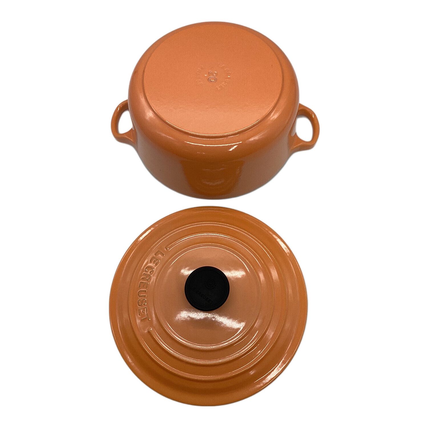 LE CREUSET (ルクルーゼ) 両手鍋 SIZE 20cm サーモンピンク｜トレファクONLINE