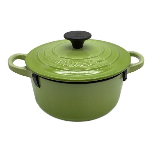 LE CREUSET (ルクルーゼ) 両手鍋 16cm グリーン