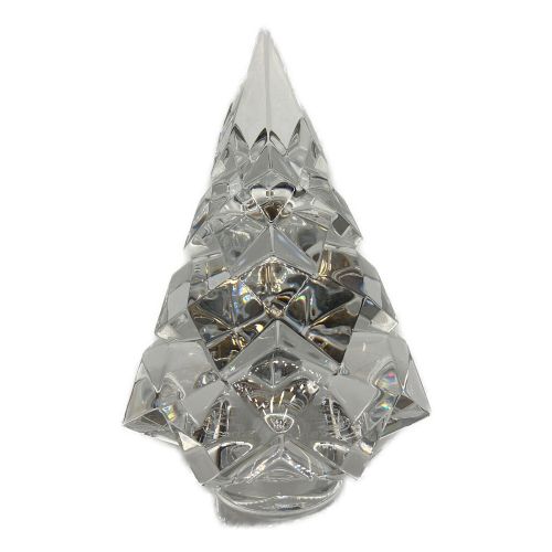 Baccarat (バカラ) クリスタルオブジェ ノエル クリスマスツリー 未使用品