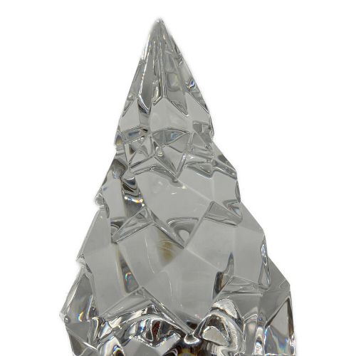 Baccarat (バカラ) クリスタルオブジェ ノエル クリスマスツリー 未使用品