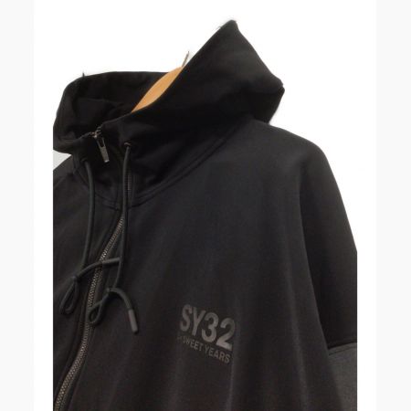 SY32 ゴルフウェア(トップス) メンズ SIZE M ブラック セットアップジャージ
