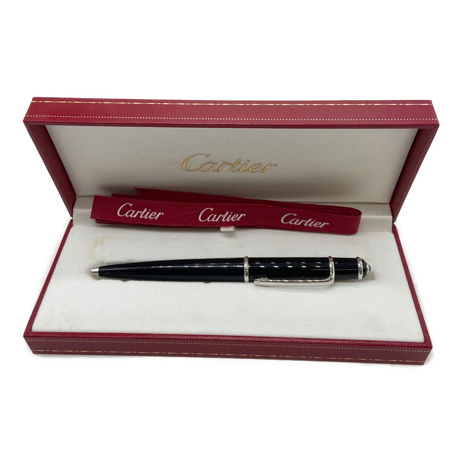 Cartier (カルティエ) ボールペン ディアボロドゥカルティエ ST180010 ブラック｜トレファクONLINE