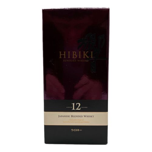 SUNTORY（サントリー） ウィスキー 700ml 響 12年 未開封