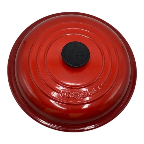 LE CREUSET (ルクルーゼ) 鍋 レッド ビュッフェキャセロール