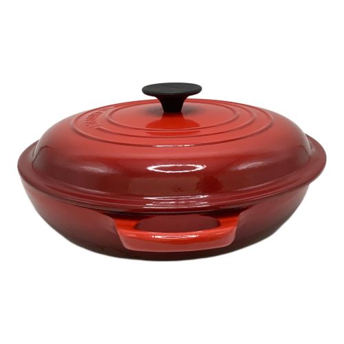 LE CREUSET (ルクルーゼ) 鍋 レッド ビュッフェキャセロール