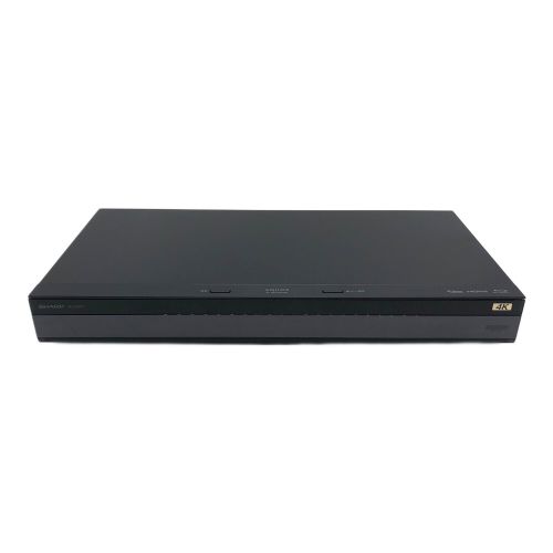 SHARP (シャープ) 4K Blu-rayレコーダー 4B-C20BT3 2021年製 4Kチューナー内蔵 4K放送2番組同時録画 HDD:2TB 無線LAN内蔵 アンテナコード/HDMIケーブル付 9171246