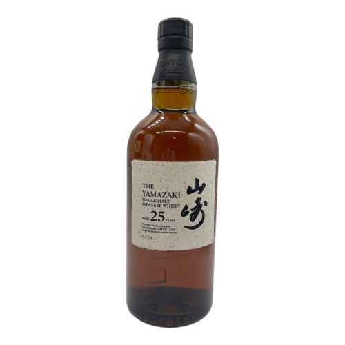 サントリー ジャパニーズウィスキー 700ml 箱付 山崎 25年 未開封