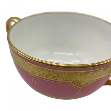 <迎賓館>ミントンティファニー　アンティーク　ダブルハンドルブイヨンカップ MINTON (ミントン) カップ&ソーサー Tiffany & Co. 1892年｜トレファク