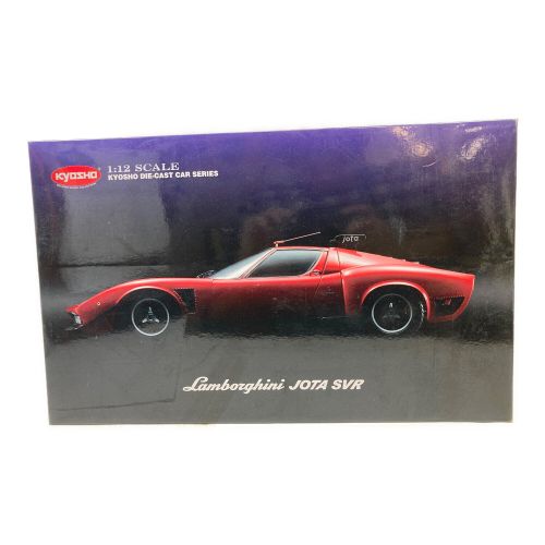 京商 (キョウショウ) モデルカー 1/12ランボルギーニ JOTA SVR レッド 08623R