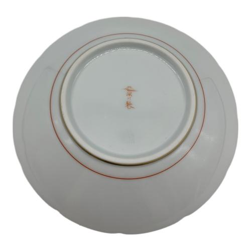 深川製磁 (フカガワセイジ) プレート 桐鳳凰丸紋 小