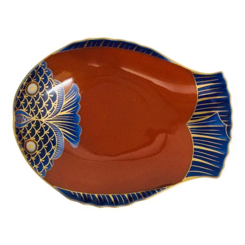 深川製磁 (フカガワセイジ) 組皿 染錦紅白魚型｜トレファクONLINE