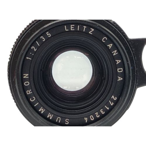 Leica (ライカ) M6 & summicron 1:2/35 leitz　セット　現状品