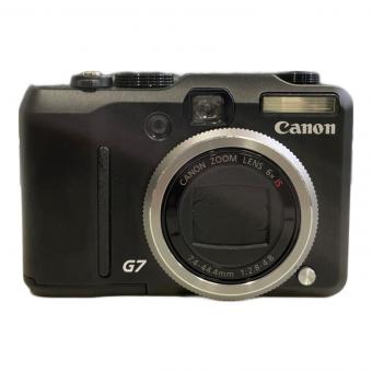 CANON (キヤノン) コンパクトデジタルカメラ ※ズームレバー難有(使用できるがなめらかではない) PC1210 PowerShotG7 1000万画素(有効画素) 1/1.8型CCD 専用電池 SDカード対応