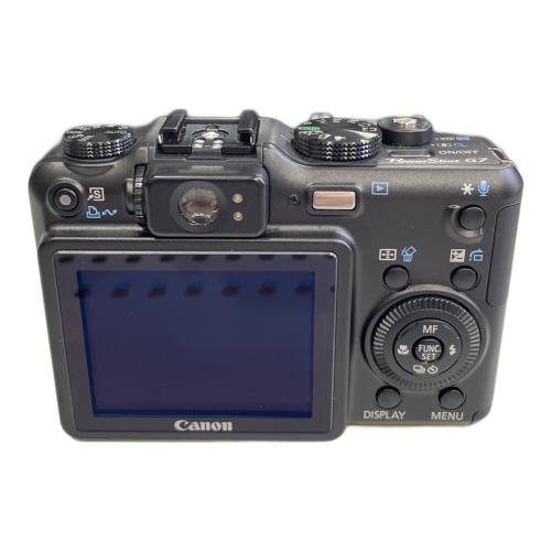 CANON (キヤノン) コンパクトデジタルカメラ ※ズームレバー難有(使用できるがなめらかではない) PC1210 PowerShotG7 1000万画素(有効画素) 1/1.8型CCD 専用電池 SDカード対応