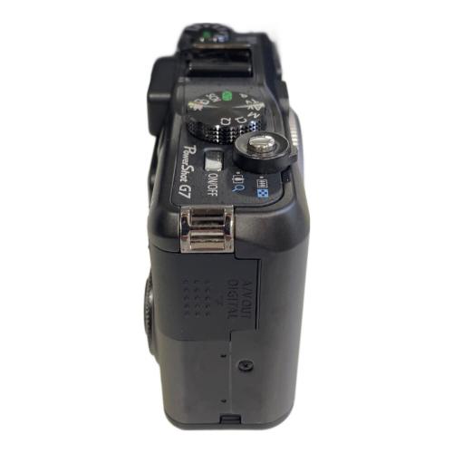 CANON (キヤノン) コンパクトデジタルカメラ ※ズームレバー難有(使用できるがなめらかではない) PC1210 PowerShotG7 1000万画素(有効画素) 1/1.8型CCD 専用電池 SDカード対応