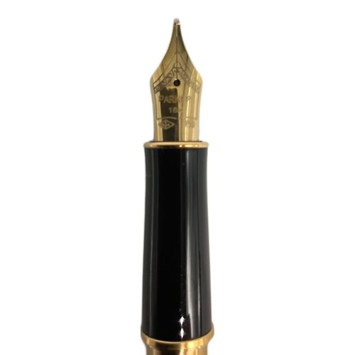 PARKER (パーカー) 万年筆 ブラック ペン先18K 750 SONNET