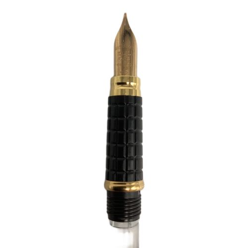 WATERMAN (ウォーターマン) 万年筆 ブラック ペン先18K-750 プレファス