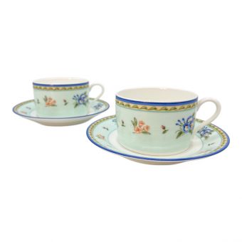 TIFFANY & Co. (ティファニー) カップ&ソーサー MORNING GLORY ペア