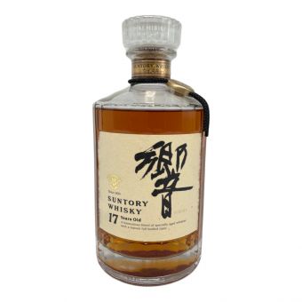 サントリー ジャパニーズウィスキー 700ml 本体のみ 響 17年 旧ボトル 未開封