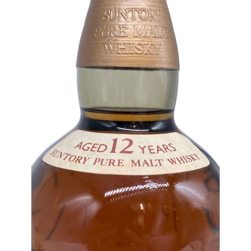 サントリー ジャパニーズウィスキー 760ml タグ付き 山崎 12年 未開封