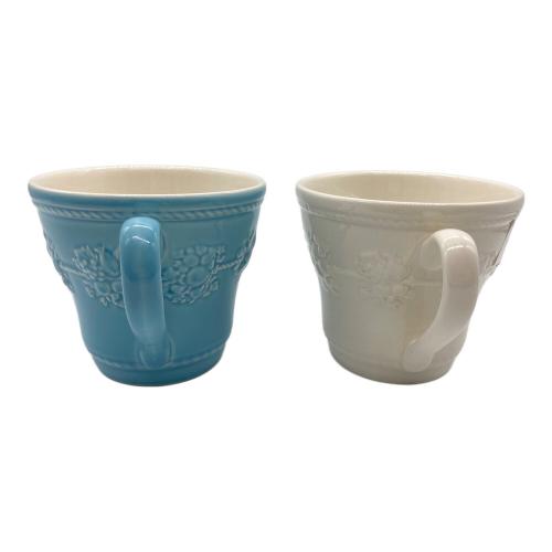 Wedgwood (ウェッジウッド) マグカップセット Queen's ware collection 2Pセット