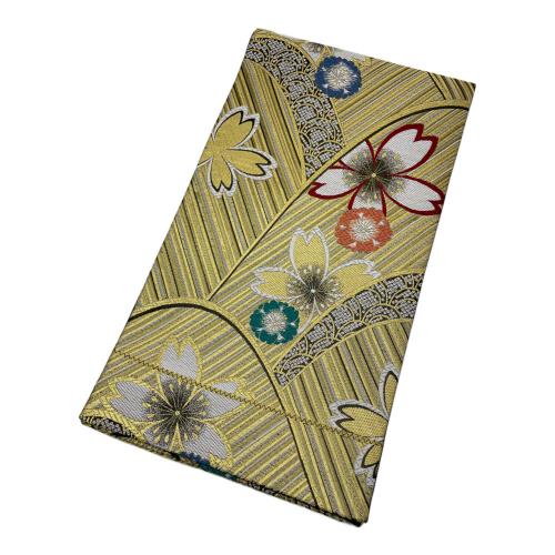 振袖　袋帯　帯締め　帯揚げ　セット　袷　Ｍサイズ　赤色　金糸　仕立て上がり　和装