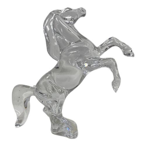 Baccarat (バカラ) 置物 作品名：いななく馬