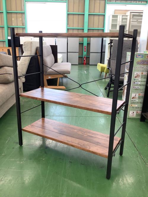 ACME Furniture (アクメファニチャー) オープンシェルフ ブラウン 3段