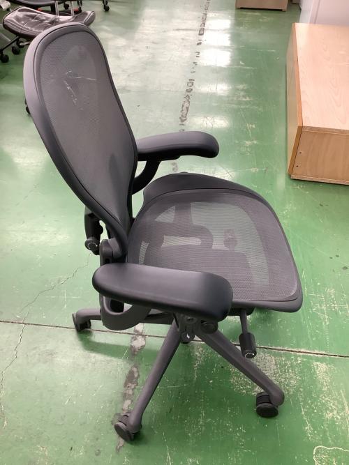 Herman Miller (ハーマンミラー) アーロンチェア グレー Bサイズ AER1B23DW-0004 リマスタード グラファイト