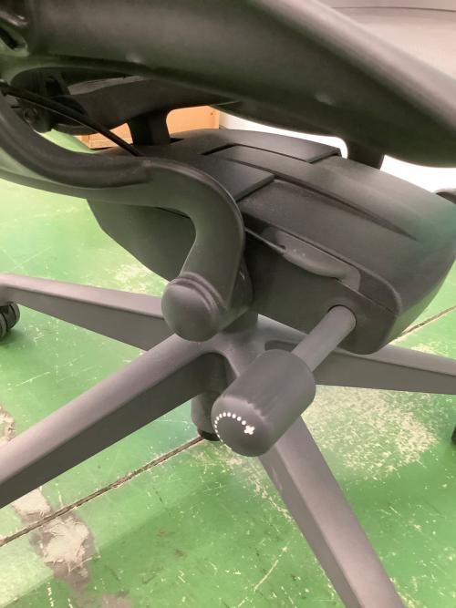 Herman Miller (ハーマンミラー) アーロンチェア グレー Bサイズ AER1B23DW-0004 リマスタード グラファイト