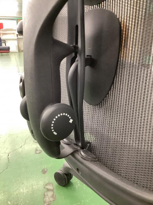 Herman Miller (ハーマンミラー) アーロンチェア グレー Bサイズ AER1B23DW-0004 リマスタード グラファイト