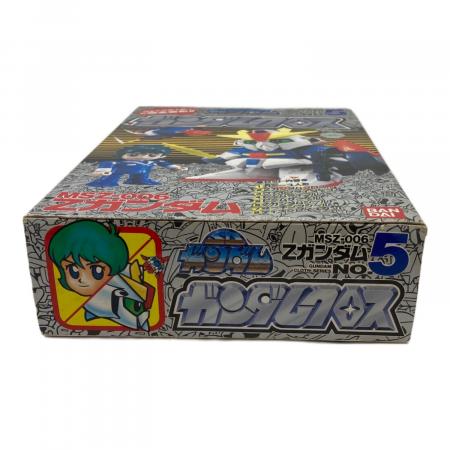 バンダイ　ガンダムクロス　Zガンダム　将頑駄無　serial No.5 11 BANDAI (バンダイ) レトロホビー No.5 Zガンダム ガンダムクロス