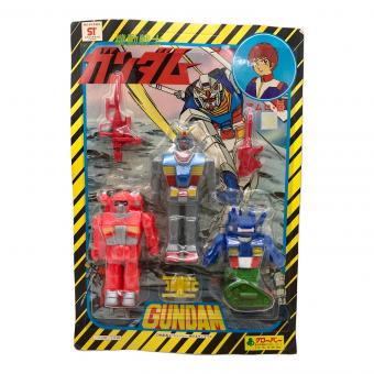 クローバー (クロバー) 機動戦士ガンダム 未開封品 ソフビ ガンダム、ガンキャノン、ガンタンク 3点セット