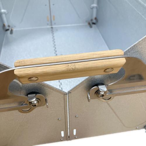 Snow peak (スノーピーク) 収納ケース UG-055G シルバー シェルフコンテナ50