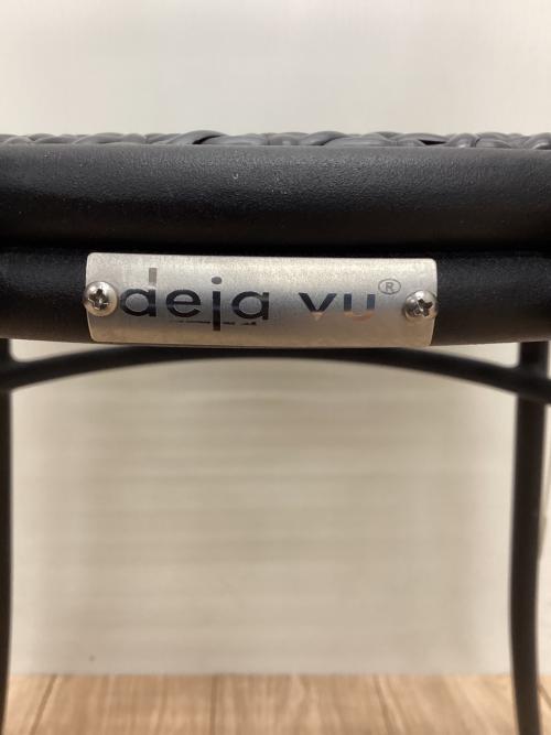 deia vu チェア ブラック  1人掛け