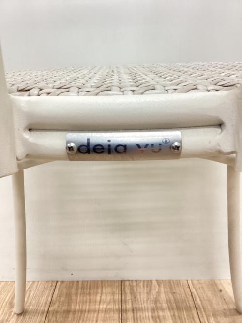 deja vu ダイニングチェアー アイボリー 1人掛け