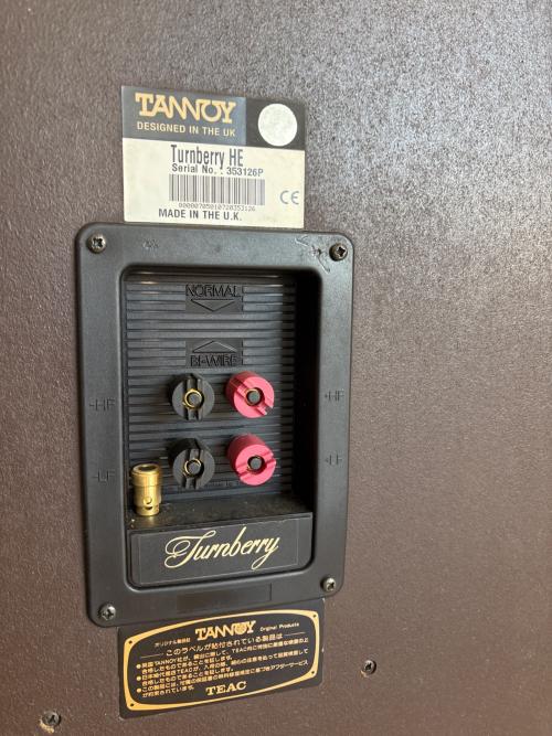 TANNOY (タンノイ) スピーカーセット 通電・音出確認済み turnberry HE